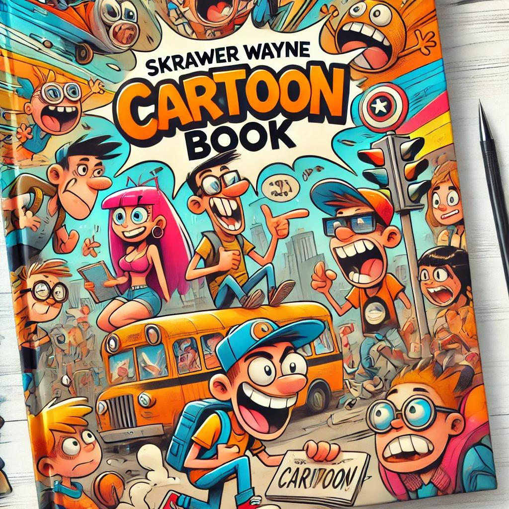 skrawer wayne cartoon book