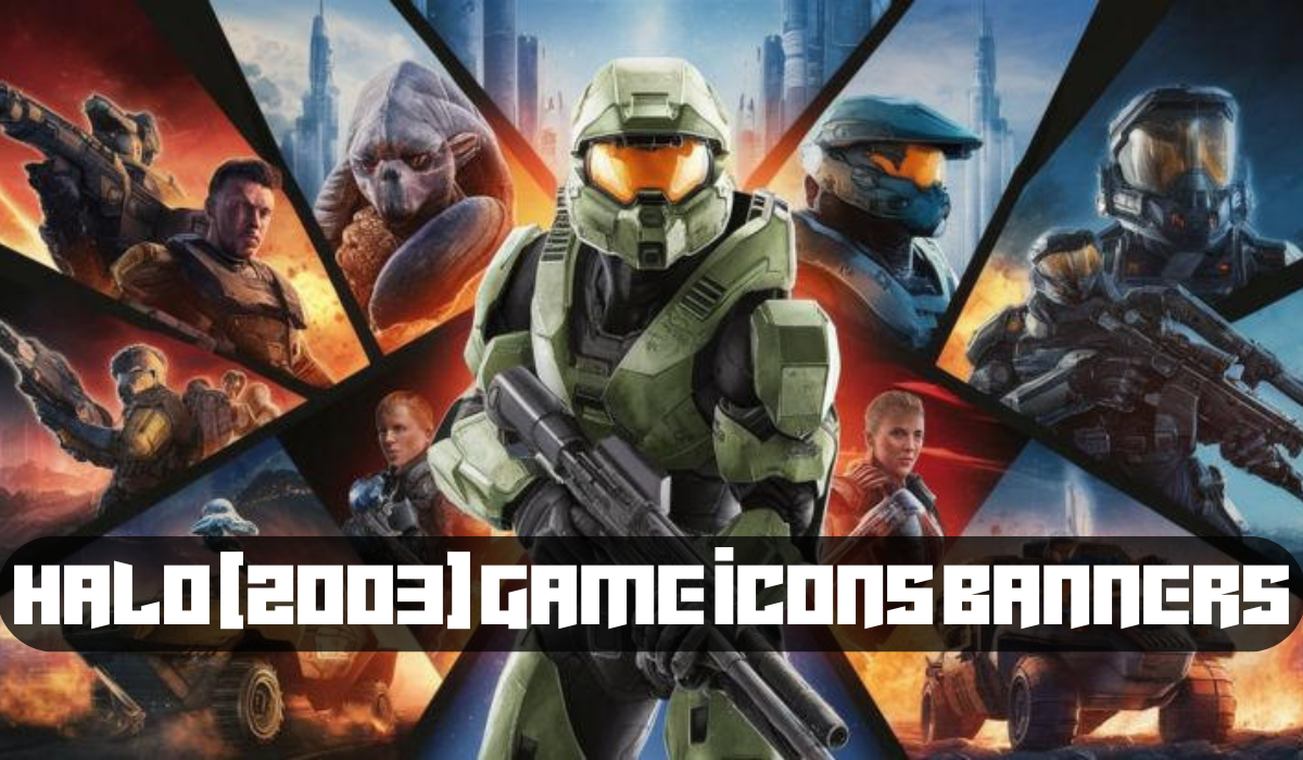 Halo (2003) Game Icons Banners